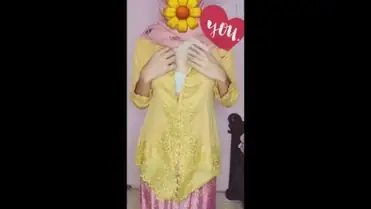Anggun Kebaya Pink Mempesona Joget WOT Lumer HD